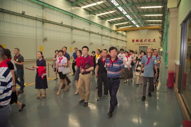 廣東省中小企業發展促進會黃埔會分會企業家蒞臨我司參觀