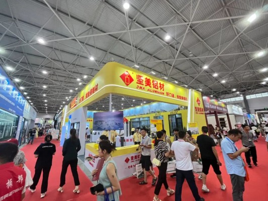 消光電泳新品實力吸睛！堅美鋁業“貴陽建博會”首秀亮點紛呈